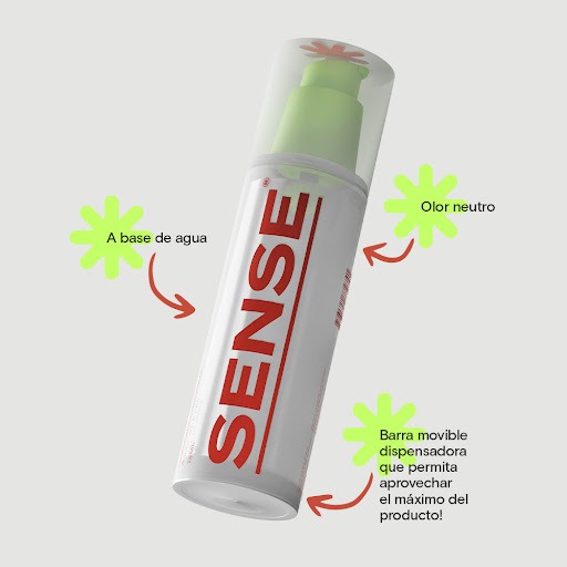 Sense Lubricante A Base De Agua 75 Ml - Imagen 3