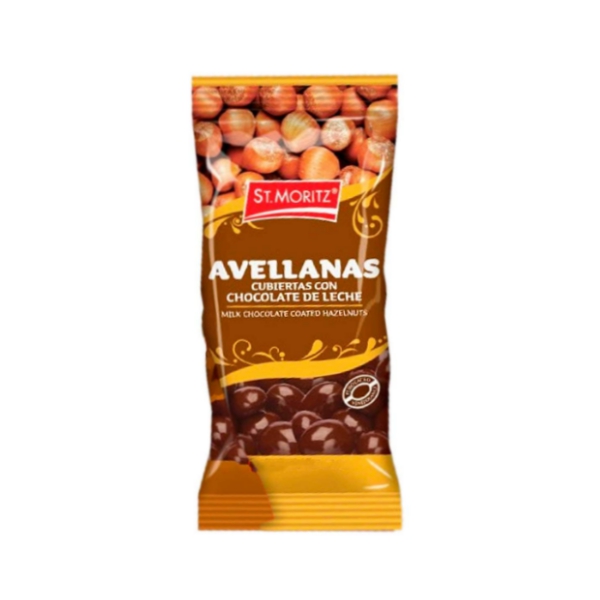 St.Moritz Avellanas Cubierto Con Chocolate 40G