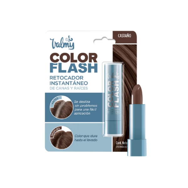 Valmy Retocador Instantaneo De Canas Castaño 4G