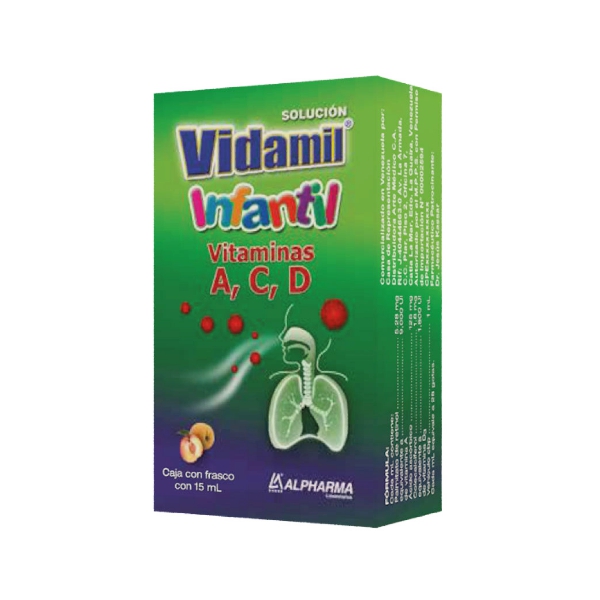 Vidamil Solución Gotas X 15Ml Arte Médico