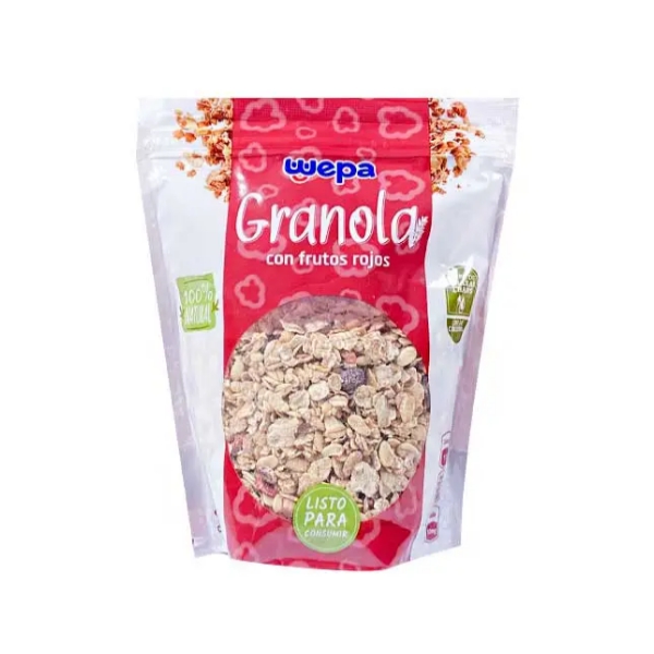 Wepa Granola Con Frutos Rojos 200Gr