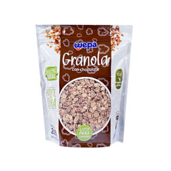 Wepa Granola Con Chocolate 200Gr