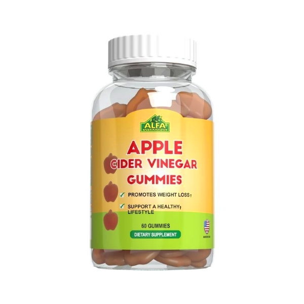 Apple Cider Vinegar Gummies X 60 Gomitas Alfa