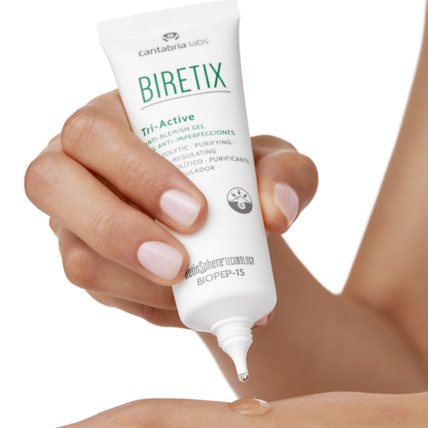 Biretix Tri-Active Gel Anti-Imperfecciones Seborregulador 50Ml - Imagen 3