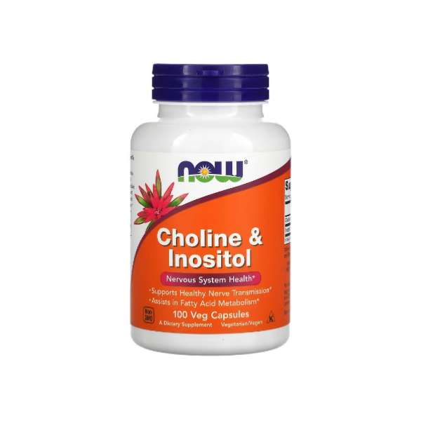 Choline Y Inositol 250Mg250Mg X 100 Cápsulas Now Farmadon La