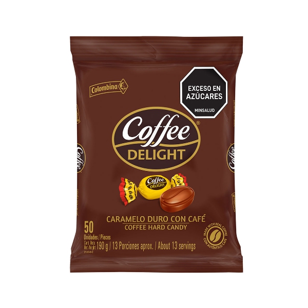 Coffee Caramelo Duro De Café X 50 Unidades