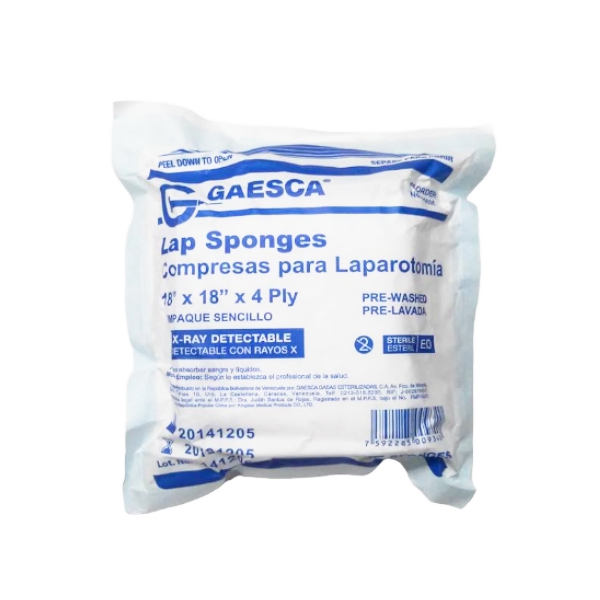 Compresa De Laparatomia (18X18) X 5Esp. Gaesca