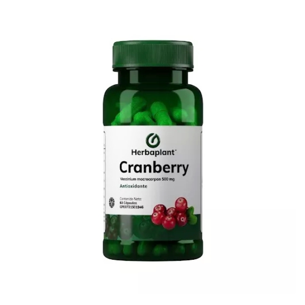 Cranberry 500Mg X 60 Cápsulas Herbaplant