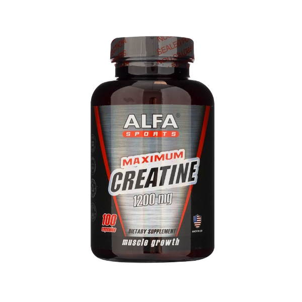 Creatine Maximun 1200Mg X 100 Cápsulas Alfa Sports