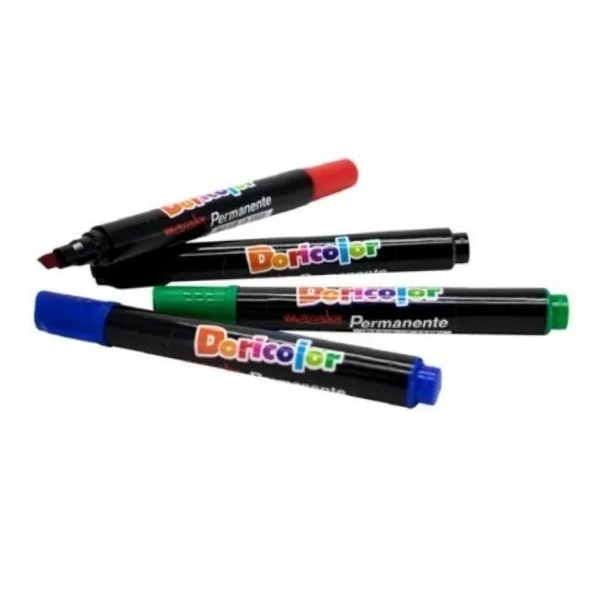 Doricolor Marcador Permanente Colores Varios X 1 Unidad