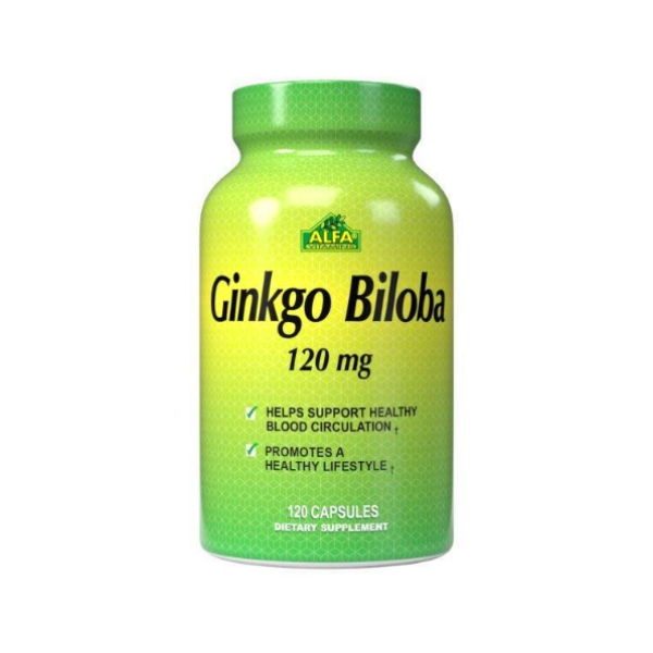Ginkgo Biloba X 120 Cápsulas Alfa