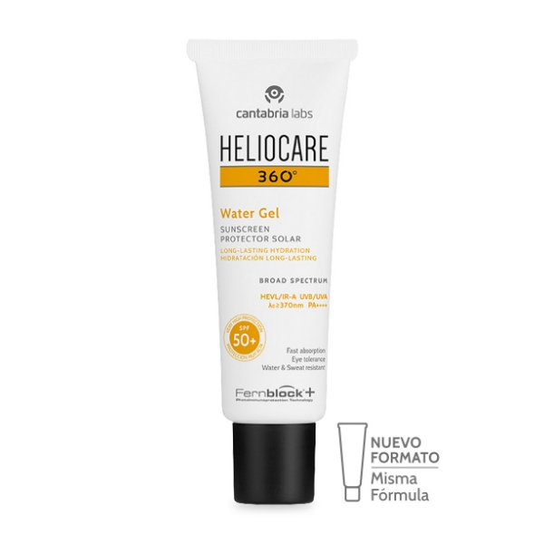 Heliocare 360º Water Gel Sunscreen Protector Solar 50Spf 50Ml