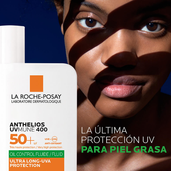 La Roche Posay Anthelios Protector Solar Fluido Oil Control Spf50 Uvmune 400. 50Ml - Imagen 3
