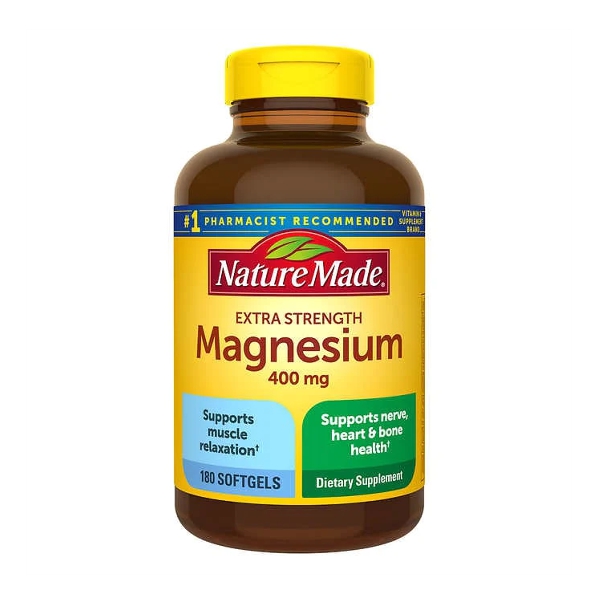 Magnesium 400Mg X 180 Cápsulas Nature Made