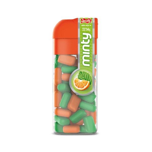 Minty Mini Caramelos Sabor Menta/Naranja 14Gr.