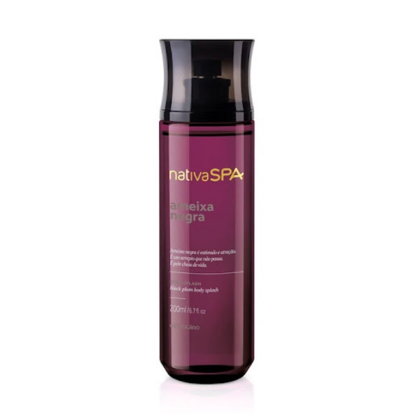 Nativa Spa Body Splash Colonia Ameixa Negra 200Ml