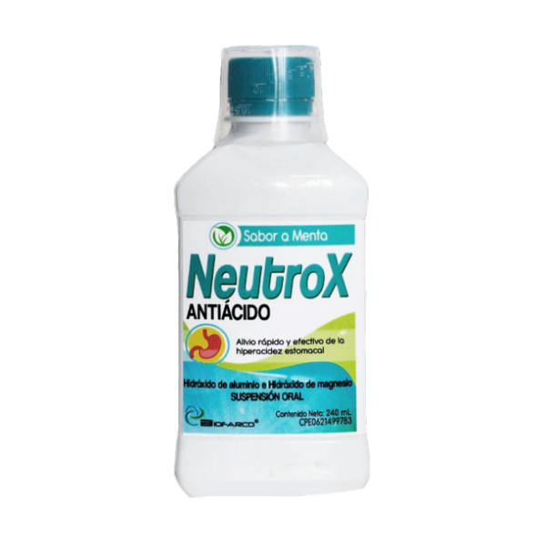 Neutrox Suspensión Sobre Menta X 240Ml Biofarco