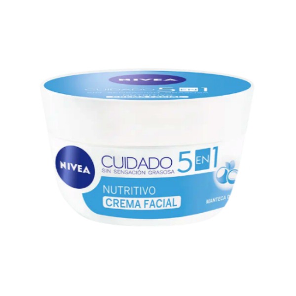 Nivea Crema Facial Sin Sensación Grasosa Con Manteca De Karite 200Ml.