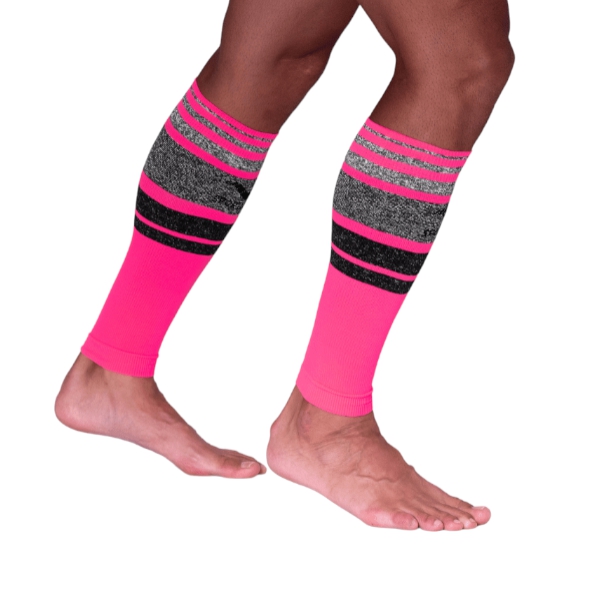 Pantorrillera Start Coral-Gris Talla S. Sportlast