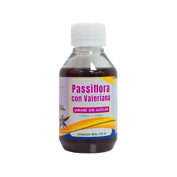 Passiflora Con Valeriana Jarabe Sin Azucar 120Ml Reccettemark