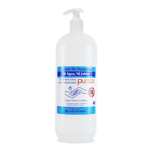 Pureza Gel Antibacterial Intastaneo 1000 Ml 70%