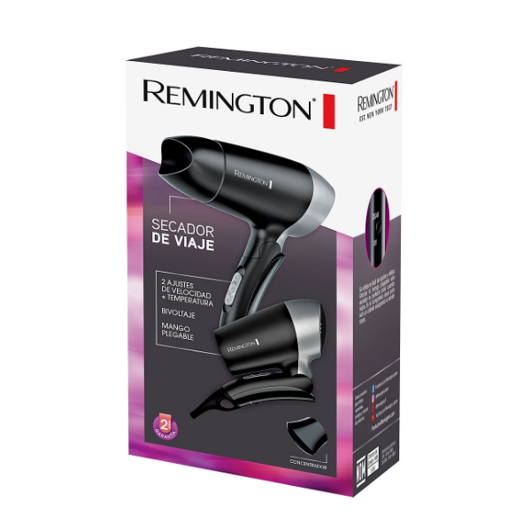 Remington Secador De Viaje Bivoltaje