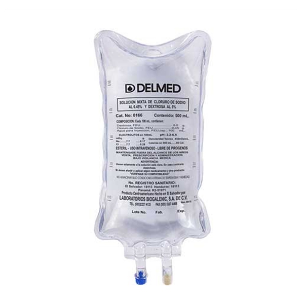Solucion Cloruro De Sodio Al 0.45% 500Ml Biogalenic