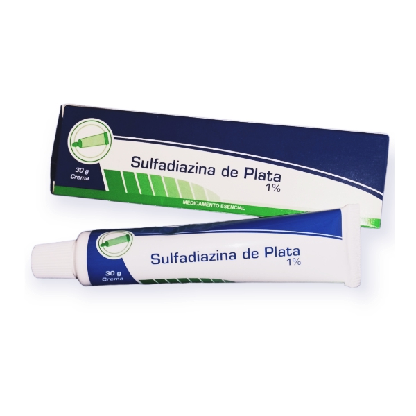 Sulfadiazina De Plata Crema 1% X 30Gr. Coaspharma