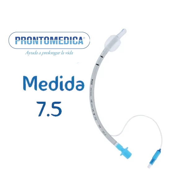 Tubo Endotraqueal Con Balon N-7.5Mm. Prontomedica