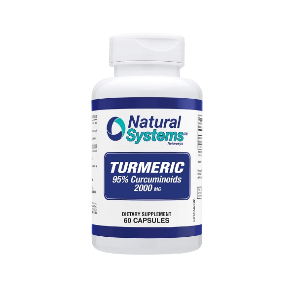 Turmeric Cúrcuma 200Mg X 60 Cápsulas Natural Systems