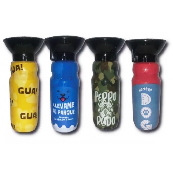 Termo De Agua Para Perros Con Estampado x 1 Unidad