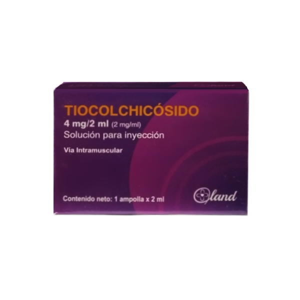 Tiocolchicosido Ampolla 4Mg/2Ml I.M Land