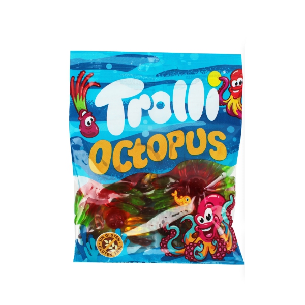 Trolli Caramelos Gomitas Octopus 100Gr