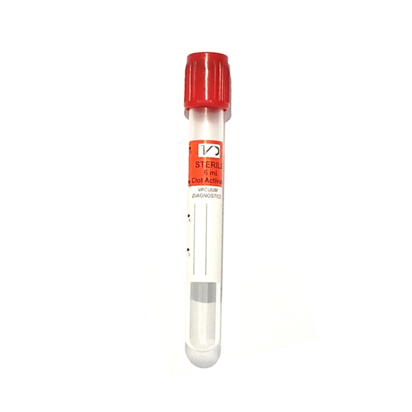 Tubo De Ensayo 6Ml Rojo Mc Diagnostic