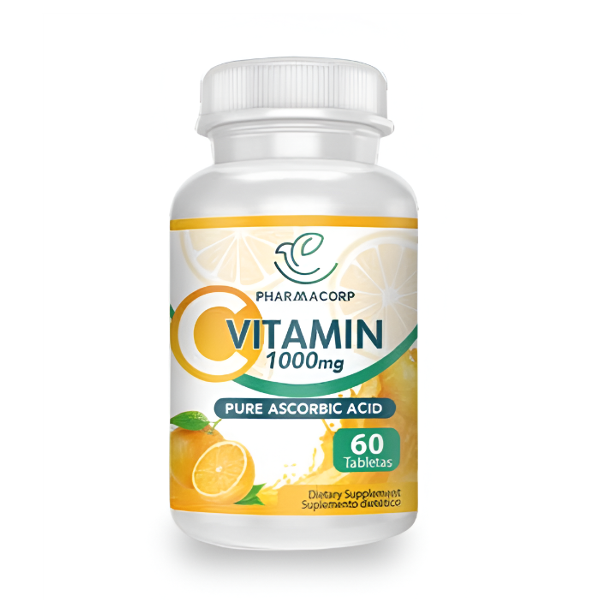 Vitamina C 1000Mg X 60 Tabletas Pharmacorp