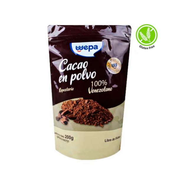Wepa Cacao En Polvo Reposteria 400Gr.