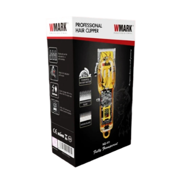 Wmarkpro Maquina Para Cortar Cabello Profesional Ng-411