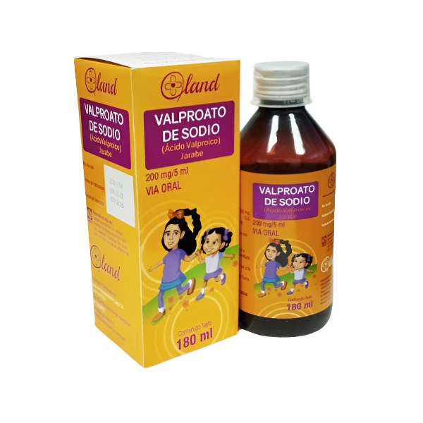 Ácido Valproico Jarabe 200Mg/5Ml X 180Ml Land - Farmadon - La Farmacia ...