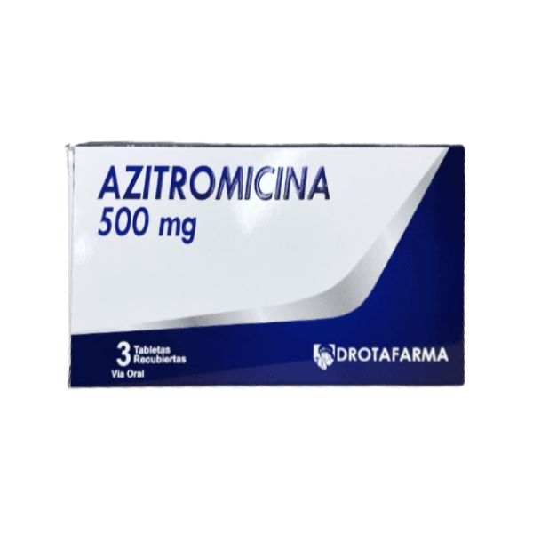 Azitromicina 500Mg X 3 Tabletas Drotafarma
