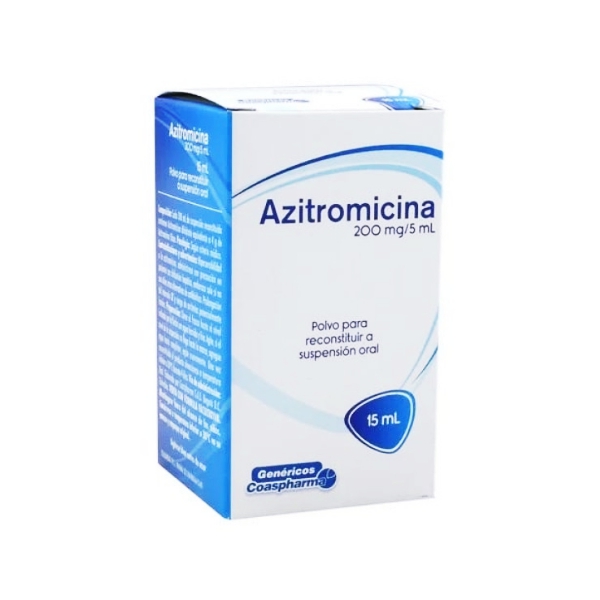 Azitromicina Suspensión Oral 200Mg/5Ml X15 Ml Coaspharma