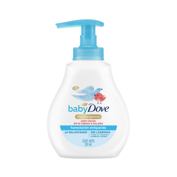 Babydove Jabón LÍquido Hipoalergenico 200Ml