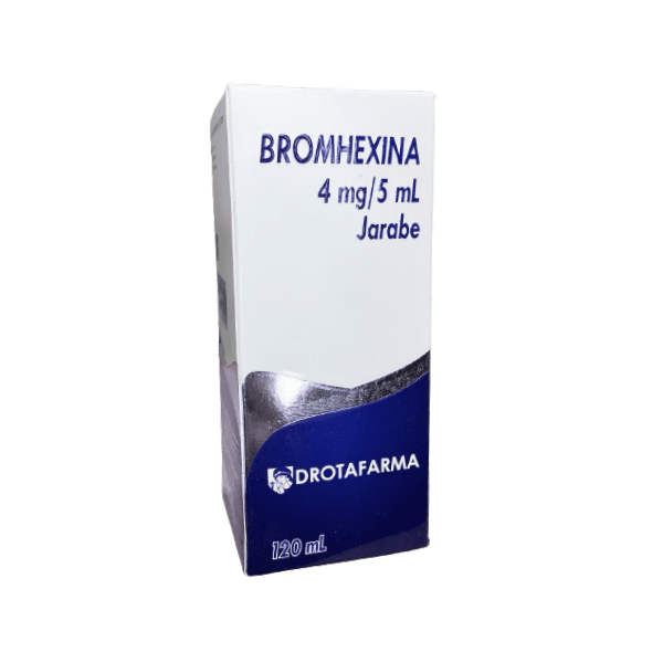 Bromhexina Jarabe Pediátrico 4Mg/5Ml X 120Ml Drotafarma