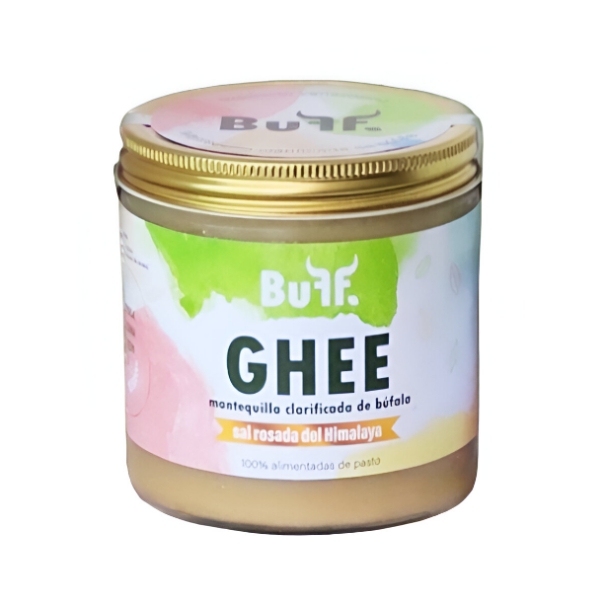 Buff Mantequilla Ghee Clarificada De Bufala Sal Rosada X 400Gr