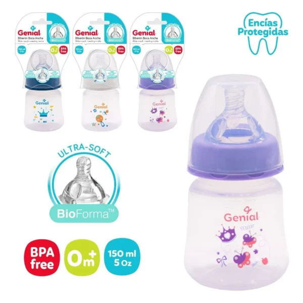 Genial Tetero 5 Oz-0M+ 150Ml Gn-Fb6201