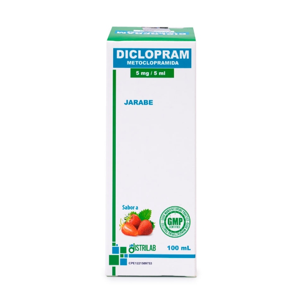 Diclopram Metoclopramida Jarabe 5Mg/5Ml X 100Ml Distrilab