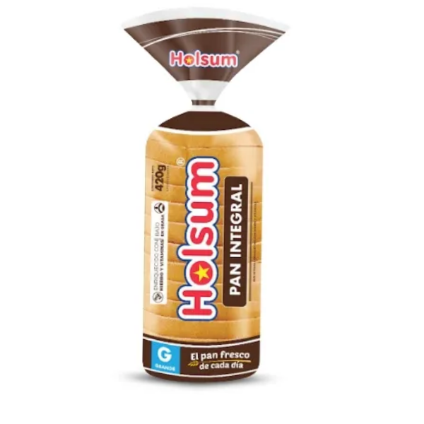 Holsum Pan De Sándwich Integral Grande 420Gr.