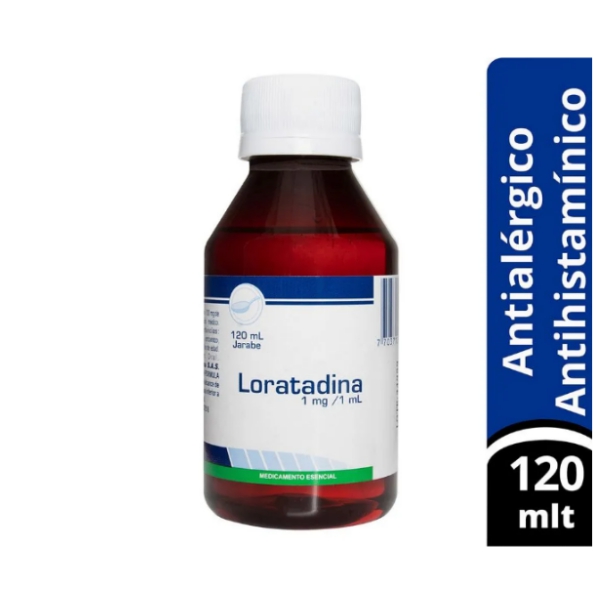 Loratadina Jarabe 1Mg/Ml X 120Ml. Coaspharma
