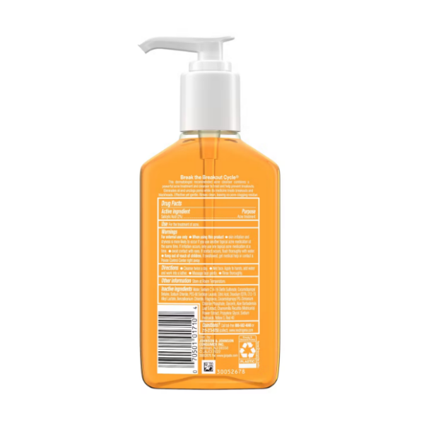 Neutrogena Oil-Free Acne Wash 269Ml - Imagen 4
