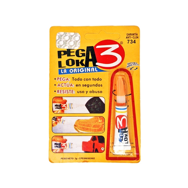 Pega Loka 3 La Original X 3Gr
