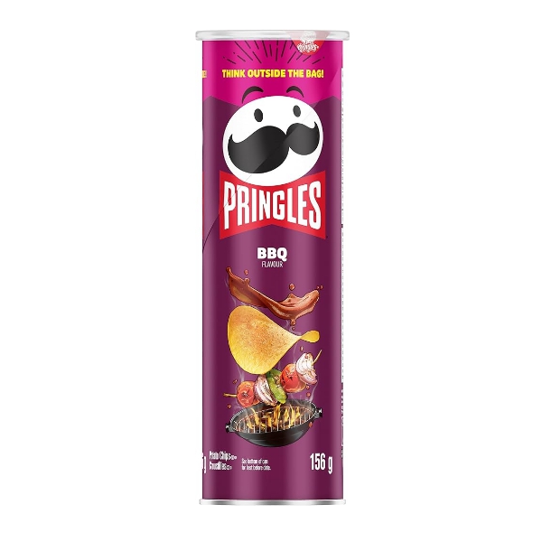 Pringles Papas Bbq 158Gr.